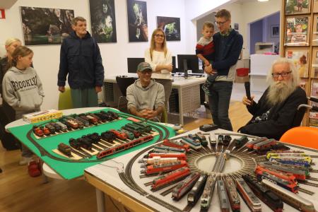 RAZSTAVA MODELOV LOKOMOTIV LEON DRAME IN VELIBOR VRHOVAC 08 FOTO LJUBO VUKELIČ